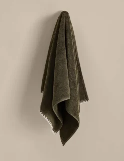 Egyptian Cotton Blanket Stitch Towel