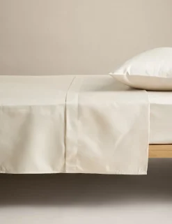 Egyptian Cotton Sateen 400 Thread Count Flat Sheet