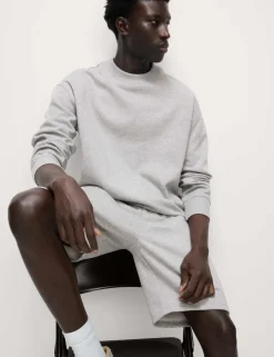Elasticated Waist Cotton Rich Oversized Shorts