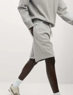 Elasticated Waist Cotton Rich Oversized Shorts