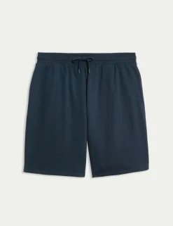 Elasticated Waist Cotton Rich Oversized Shorts