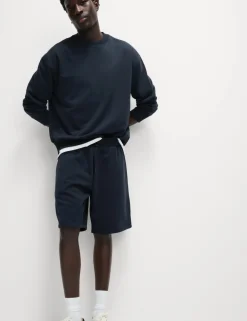 Elasticated Waist Cotton Rich Oversized Shorts