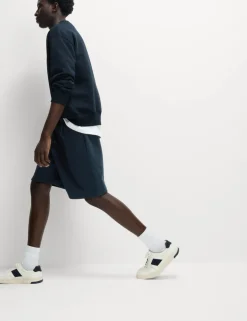 Elasticated Waist Cotton Rich Oversized Shorts