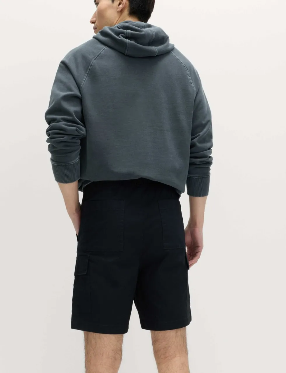 Elasticated Waist Ripstop Cargo Shorts