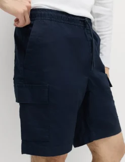 Elasticated Waist Ripstop Cargo Shorts