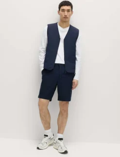 Elasticated Waist Ripstop Cargo Shorts