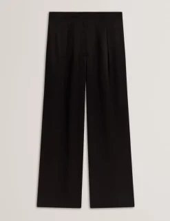 Elasticated Waist Straight Leg Trousers