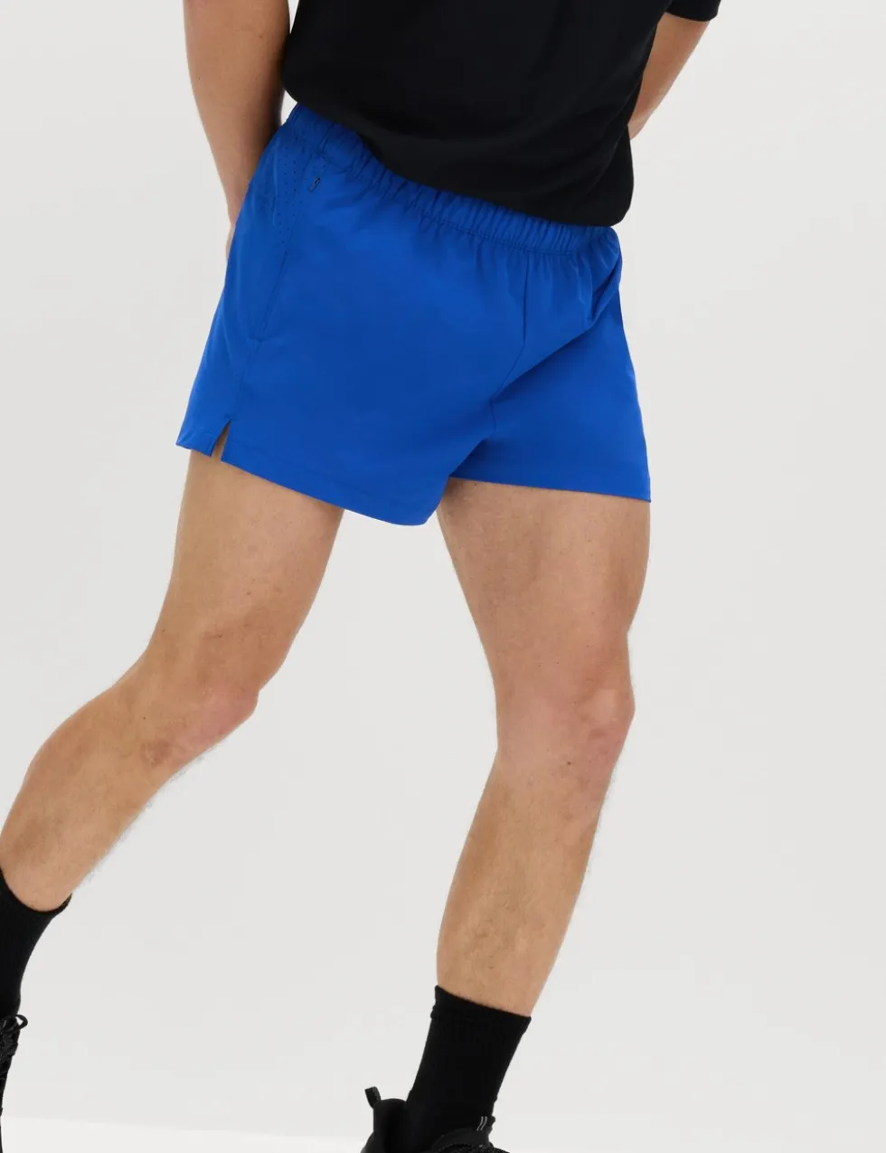 Elasticated Waist Stretch 3 Inch Sports Shorts