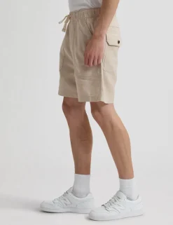 Elasticated Waist Utility Shorts