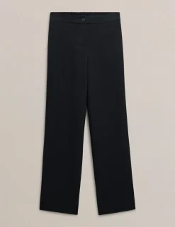Elasticated Waist Wide Leg Trousers