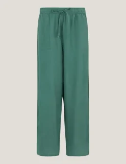 Elbrie Drawstring Straight Leg Trousers
