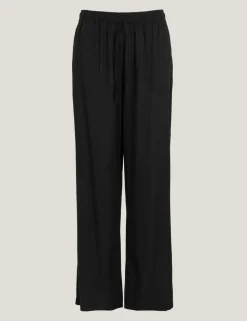 Elbrie Drawstring Straight Leg Trousers