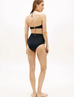 Elevated Belted High Waisted Bikini Bottoms