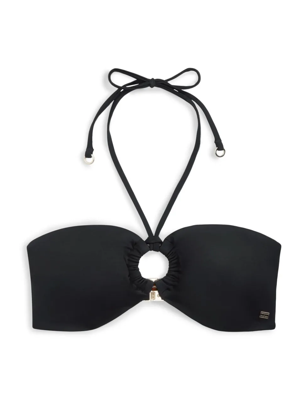 Elevated Halterneck Non-Wired Non-Padded Bikini Top