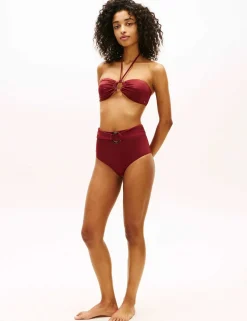 Elevated Halterneck Non-Wired Non-Padded Bikini Top