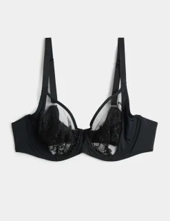 Embrace Embroidered Wired Full Cup Bra A-E