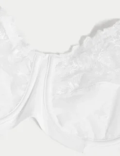 Embrace Embroidered Wired Strapless Bra F-H