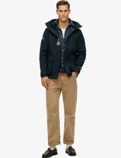 Embroidered Hooded Ultimate Windbreaker Coat