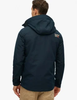 Embroidered Hooded Ultimate Windbreaker Coat