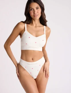 Embroidered Maternity Nursing Bralette