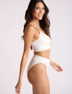 Embroidered Maternity Nursing Bralette
