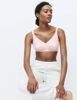 Embroidered Total Support Full Cup Bra (A-K)