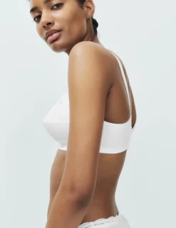 Embroidered Total Support Full Cup Bra (A-K)