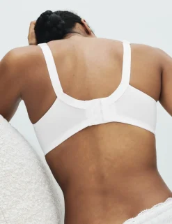 Embroidered Total Support Full Cup Bra (A-K)