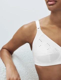 Embroidered Total Support Full Cup Bra (A-K)