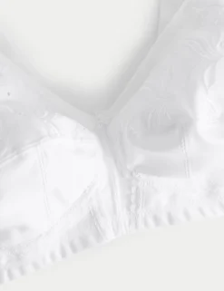 Embroidered Total Support Full Cup Bra (A-K)