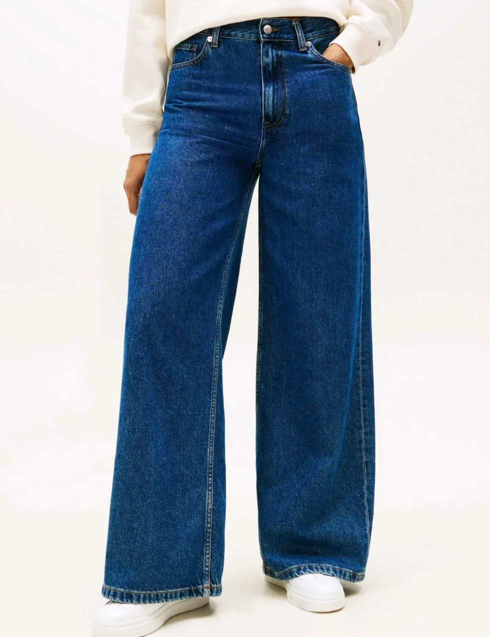 Emi High Waisted Wide Leg Jeans