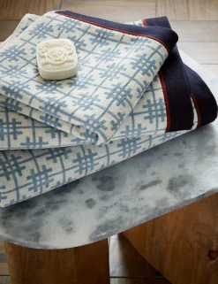 Emmeline Crosshatch Towel