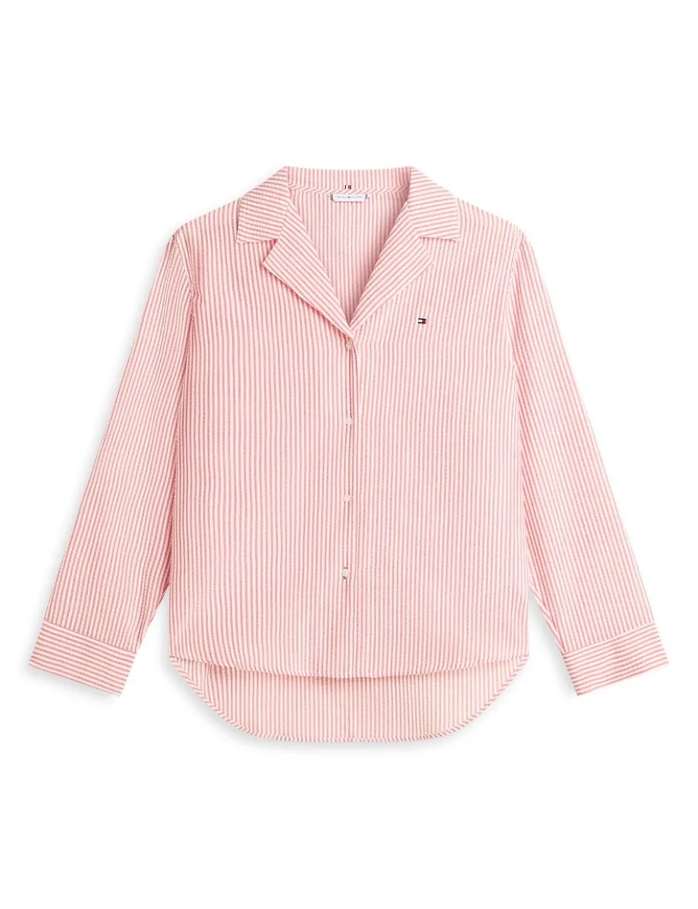 Essential Cotton Blend Striped Pyjama Top