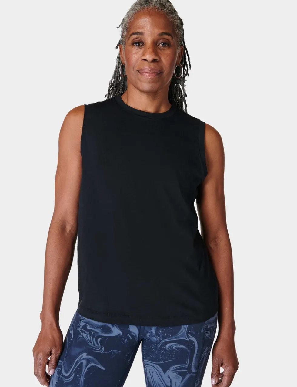 Essential Cotton Rich Crew Neck Vest Top