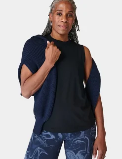Essential Cotton Rich Crew Neck Vest Top
