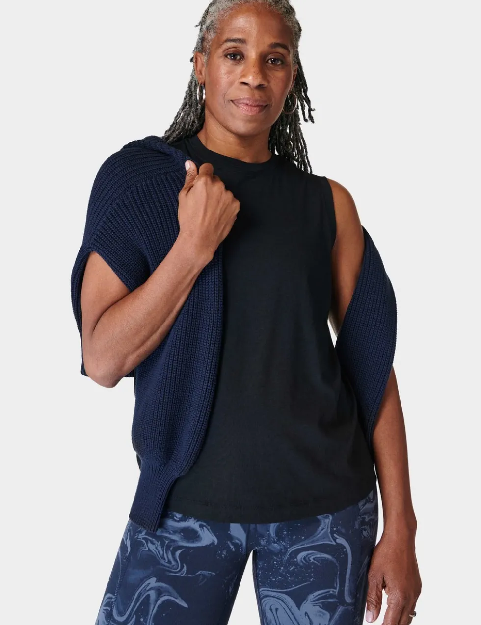 Essential Cotton Rich Crew Neck Vest Top