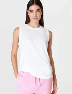 Essential Cotton Rich Crew Neck Vest Top