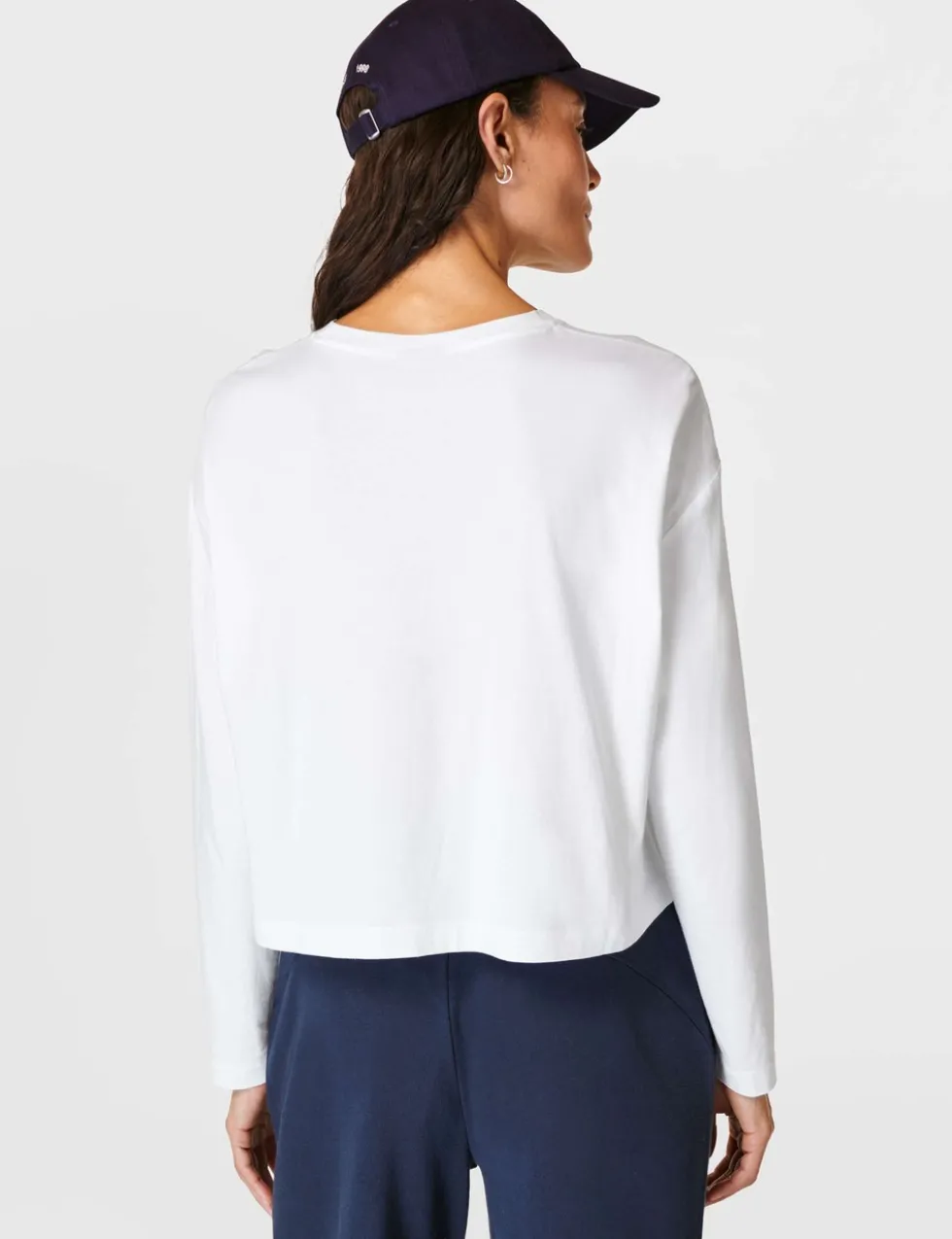 Essential Crew Neck Crop Top