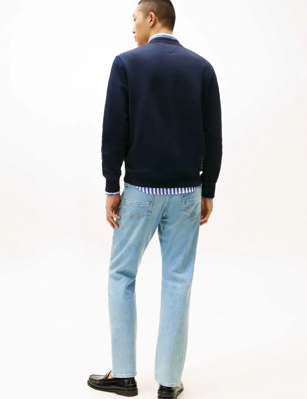 Essential Pure Cotton Crew Neck Sweatshirt