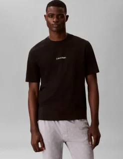 Essentials Cotton Rich Logo Crew Neck T-Shirt
