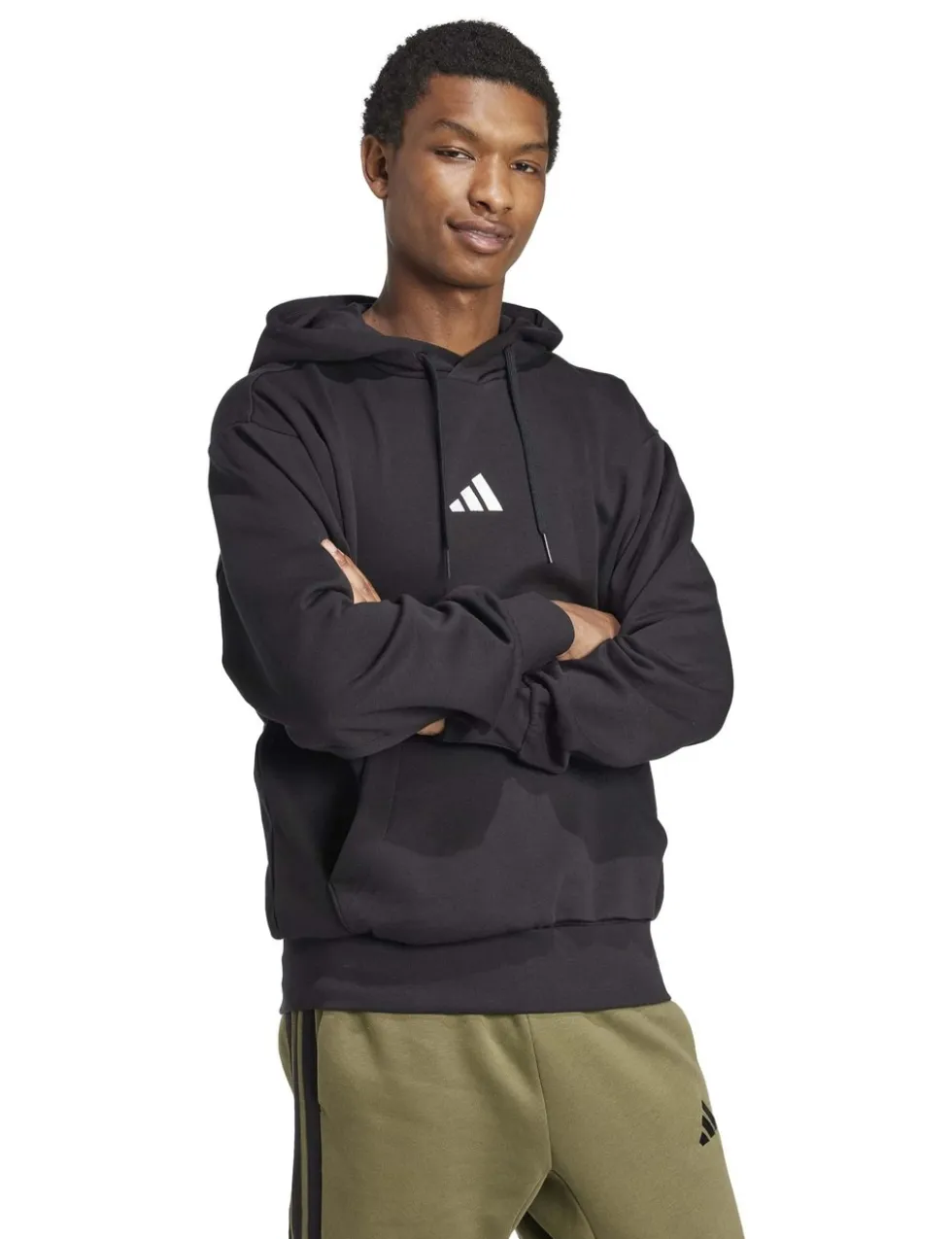 Essentials Feelcozy Cotton Rich Fleece Hoodie