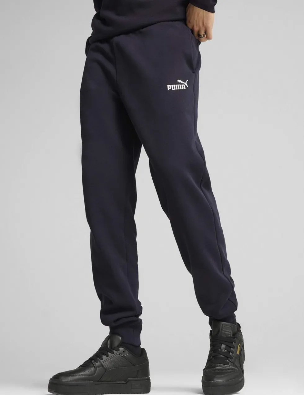 Essentials No.1 Logo Cotton Rich Training Joggers