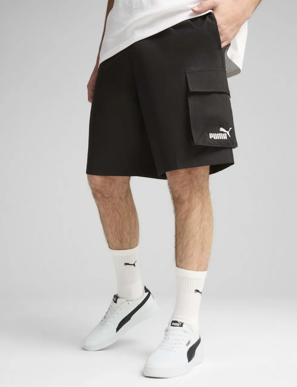 Essentials No.1 Logo Woven Cargo Shorts