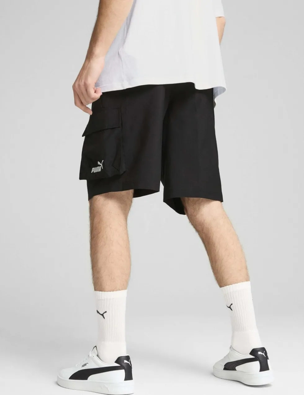 Essentials No.1 Logo Woven Cargo Shorts