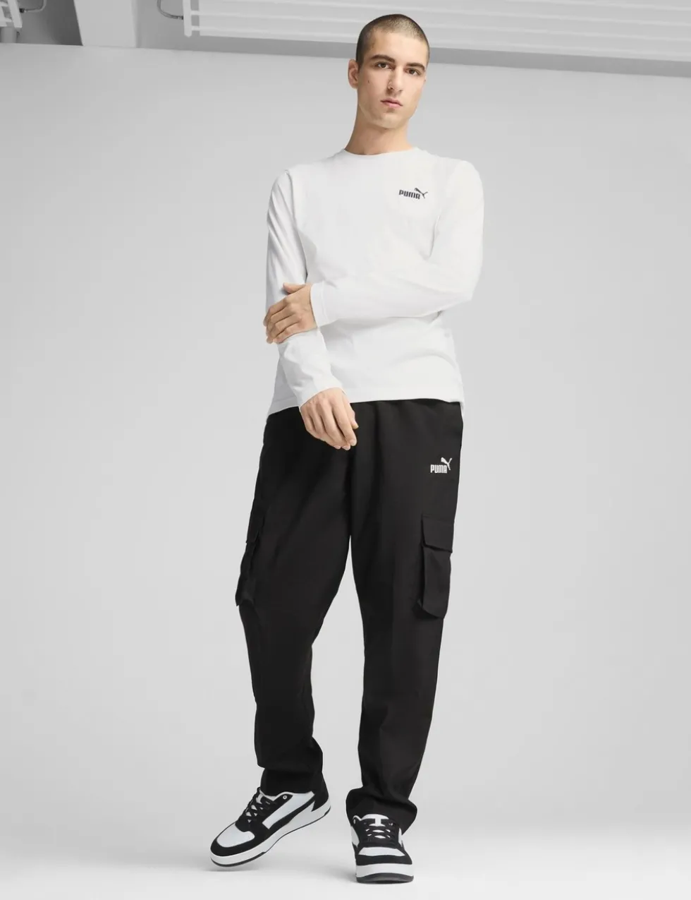 Essentials No.1 Logo Woven Cargo Joggers