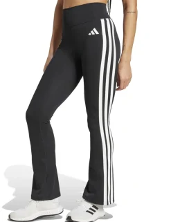 Essentials 3-Stripes High Waisted Flared Leggings