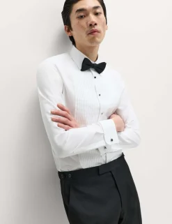 Extra Slim Fit Luxury Cotton Dress Shirt