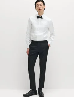 Extra Slim Fit Luxury Marcella Bib Shirt