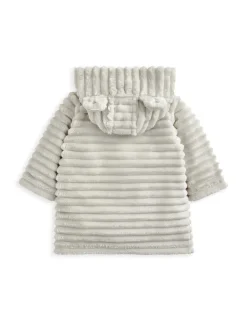 Faux Fur Bear Hooded Dressing Gown (3-36 Mths)