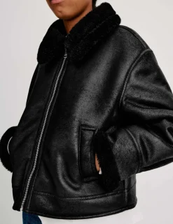 Faux Fur Trim Jacket (6-16 Yrs)